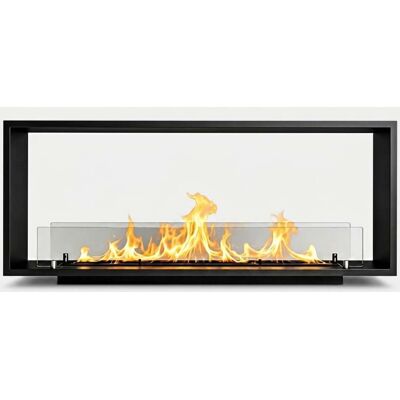 DIVINA FIRE Camino A Bioetanolo Da Incasso Bifacciale Biocamino 2 Lati 120x50 Venere120 Topline DIVINA FIRE Camino A Bioetanolo Da Incasso Bifacciale Biocamino 2 Lati 120x50 Venere120 Topline