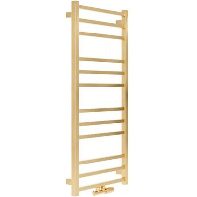 LUXRAD Aurum Due Radiatore Da Bagno 90x40 Cm Zdc Oro 288w LUXRAD Aurum Due Radiatore Da Bagno 90x40 Cm Zdc Oro 288w