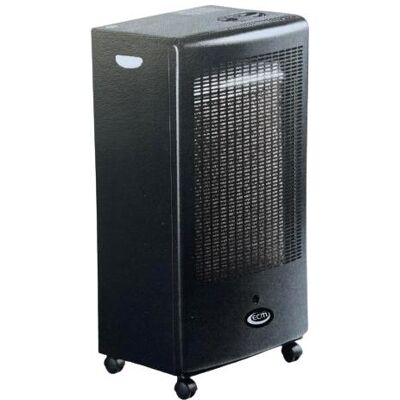 ECM Stufa A Gas Gpl Con Pannello Catalitico Nera Con Tubo E Regolatore ECM Stufa A Gas Gpl Con Pannello Catalitico Nera Con Tubo E Regolatore