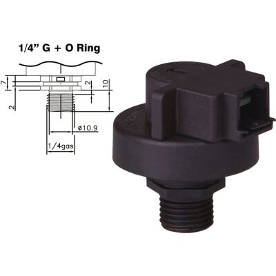 UNIVERSALE Trasduttore Pressione Sensore Stufe A Pellet Montegramma 0,5 3,5 Vdc 1/4 UNIVERSALE Trasduttore Pressione Sensore Stufe A Pellet Montegramma 0,5 3,5 Vdc 1/4