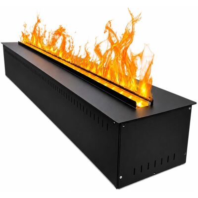 DIVINA FIRE Camino Elettrico Da Incasso Vapor100 - Effetto Fiamma 3d A Vapore Acqueo, 7 Colori Led, Controllo App E Telecomando, 100 Cm - DIVINA FIRE Camino Elettrico Da Incasso Vapor100 - Effetto Fiamma 3d A Vapore Acqueo, 7 Colori Led, Controllo App E Telecomando, 100 Cm -