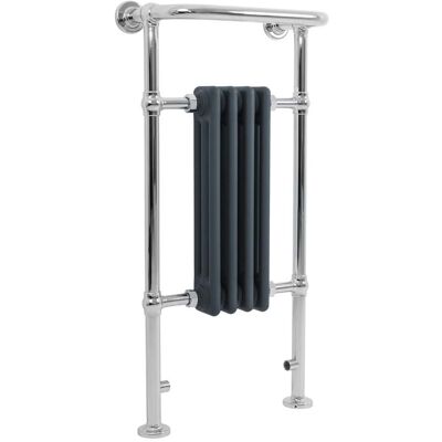 Monster Cable Radiatore Bagno Tradizionale 950x480mm Grigio Cromato Scaldasalviette Monster Cable Radiatore Bagno Tradizionale 950x480mm Grigio Cromato Scaldasalviette