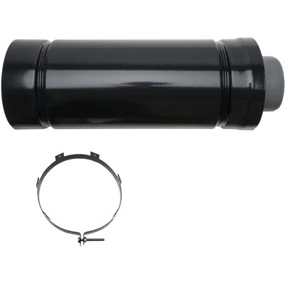 BRÖTJE Prolunga Tetto Kas 110/160 500mm Nero, 654890 BRÖTJE Prolunga Tetto Kas 110/160 500mm Nero, 654890