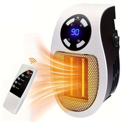 OEM Termoventilatore, Mini Termoventilatore Da 500 Watt, Riscaldatore Portatile A Basso Consumo Energetico Con Termostato E Timer, Per Ufficio, Camera Da Letto, Soggiorno -crezuo OEM Termoventilatore, Mini Termoventilatore Da 500 Watt, Riscaldatore Portatile A Basso Consumo Energetico Con Termostato E Timer, Per Ufficio, Camera Da Letto, Soggiorno -crezuo