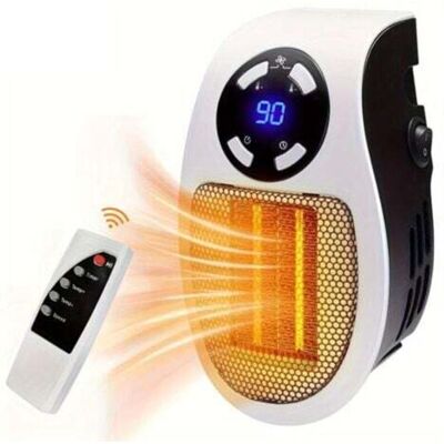 SIOKS Termoventilatore, Mini Termoventilatore Da 500 Watt, Riscaldatore Portatile A Basso Consumo Energetico Con Termostato E Timer, Per Ufficio, Camera Da Letto, Soggiorno (bianco) Con Telecomando SIOKS Termoventilatore, Mini Termoventilatore Da 500 Watt, Riscaldatore Portatile A Basso Consumo Energetico Con Termostato E Timer, Per Ufficio, Camera Da Letto, Soggiorno (bianco) Con Telecomando