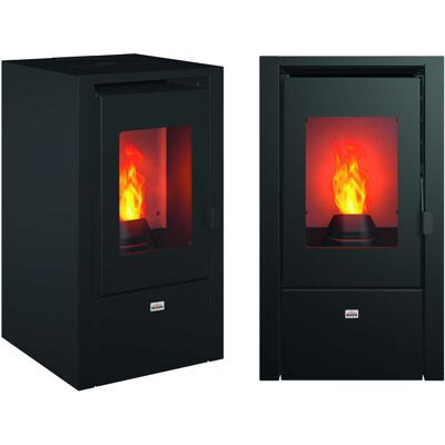 Made in Italy Stufe Pellet Queen Little 6 Nera Made in Italy Stufe Pellet Queen Little 6 Nera