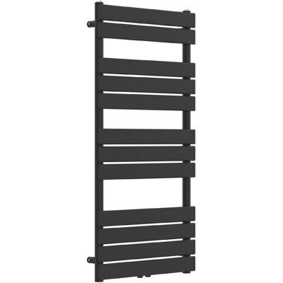 HELLOSHOP26 Radiatore Scaldasalviette Riscaldamento Bagno A Lame Piatte Acciaio 120 X 60 Cm Nero 030010436 HELLOSHOP26 Radiatore Scaldasalviette Riscaldamento Bagno A Lame Piatte Acciaio 120 X 60 Cm Nero 030010436