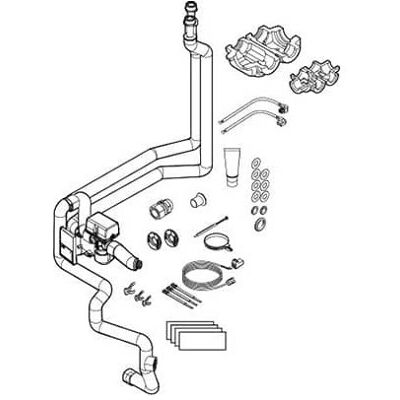 Baxi Kit Idraulico Secondo Circuito Integrato Per Unità Fs2 A7718394 Baxi Kit Idraulico Secondo Circuito Integrato Per Unità Fs2 A7718394
