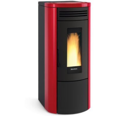 EXTRAFLAME Termostufa A Pellet Idro Nordica Costanza 5.0 Erm/vent 16 Kw Bordeaux Classe A+ EXTRAFLAME Termostufa A Pellet Idro Nordica Costanza 5.0 Erm/vent 16 Kw Bordeaux Classe A+