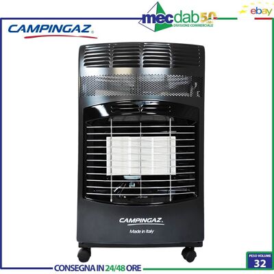 Campingaz - Stufa Infrarossi A Gas Gpl 4100w Nera Ir 5000 Campingaz - Stufa Infrarossi A Gas Gpl 4100w Nera Ir 5000