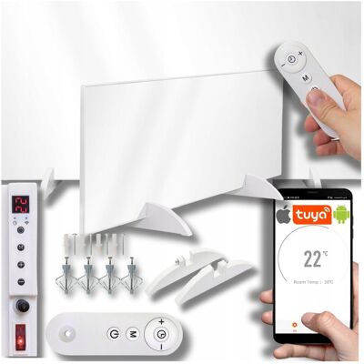 OEM Riscaldatore Elettrico A Pannelli A Infrarossi 1200w Wifi, Telecomando, App OEM Riscaldatore Elettrico A Pannelli A Infrarossi 1200w Wifi, Telecomando, App