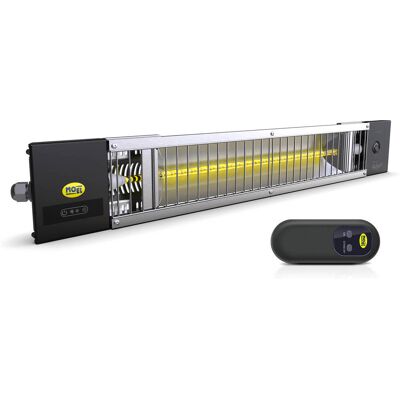 MOEL Riscaldatore A Infrarossi Petalo 1200w 722wrc Con Telecomando Ip65 MOEL Riscaldatore A Infrarossi Petalo 1200w 722wrc Con Telecomando Ip65
