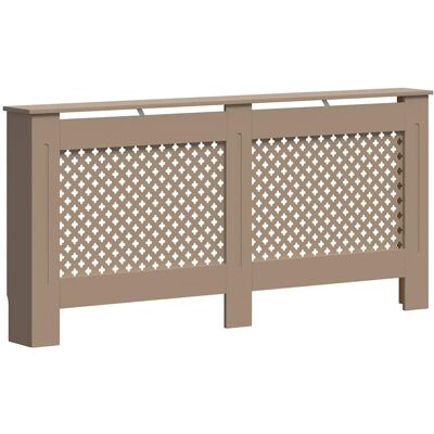 VIDAXL Copertura Per Radiatore 172x19x81,5 Cm In Mdf - VIDAXL Copertura Per Radiatore 172x19x81,5 Cm In Mdf -