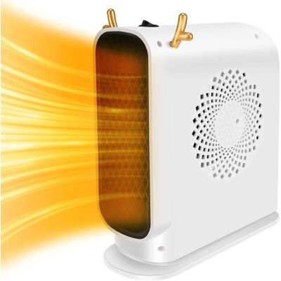 OEM Riscaldatore Elettrico Da 500 W, Termoventilatore A Basso Consumo Energetico, Con Protezione Contro Il Surriscaldamento, Riscaldatore Da Scrivania Portatile Per Bagno, Casa E Ufficio (bianco) OEM Riscaldatore Elettrico Da 500 W, Termoventilatore A Basso Consumo Energetico, Con Protezione Contro Il Surriscaldamento, Riscaldatore Da Scrivania Portatile Per Bagno, Casa E Ufficio (bianco)