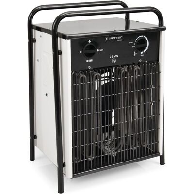 TROTEC Termoventilatore Elettrico Tds 10 - Potenza Termica 1 Kw / 2 Kw - Volume D'Aria Del Riscaldatore Edile 186 M³/h - Termoventilatore TROTEC Termoventilatore Elettrico Tds 10 - Potenza Termica 1 Kw / 2 Kw - Volume D'Aria Del Riscaldatore Edile 186 M³/h - Termoventilatore