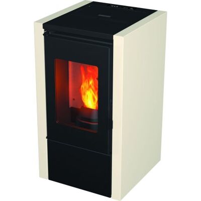 MARCA Stufa A Pellet Little 6 - Kw 6,2 Col. Bianco - 1 Pezzo MARCA Stufa A Pellet Little 6 - Kw 6,2 Col. Bianco - 1 Pezzo