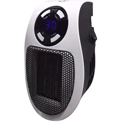 ENLENK Riscaldamento Plug-in, Mini Riscaldatore Elettrico 500w, Termostato Regolabile, Funzione Di Controllo Della Temperatura, Funzione Timer, Riscaldatore Portatile ENLENK Riscaldamento Plug-in, Mini Riscaldatore Elettrico 500w, Termostato Regolabile, Funzione Di Controllo Della Temperatura, Funzione Timer, Riscaldatore Portatile
