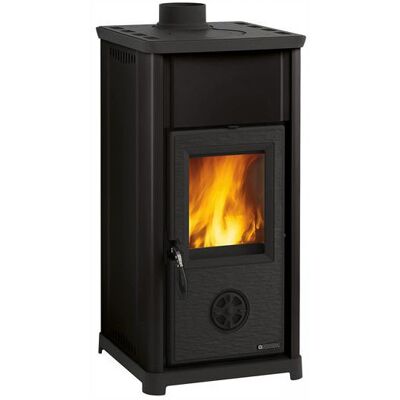 LA NORDICA Stufa A Legna – Tea Finitura Nera 42×42 h83 cm 7,0 kw – La nordica LA NORDICA Stufa A Legna – Tea Finitura Nera 42×42 h83 cm 7,0 kw – La nordica