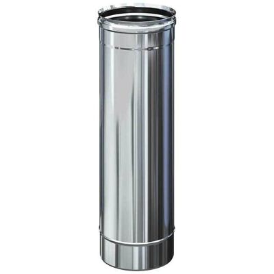 Made in Italy Tubo Per Canne Fumarie Diametro 150x500 Mm Made in Italy Tubo Per Canne Fumarie Diametro 150x500 Mm