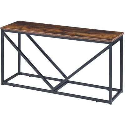 HELLOSHOP26 Portalegna Da Interno 50 X 100 X 30 Cm Effetto Legno Scuro Nero 030010494 HELLOSHOP26 Portalegna Da Interno 50 X 100 X 30 Cm Effetto Legno Scuro Nero 030010494