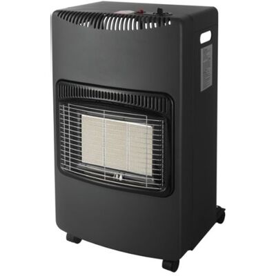 VINCO Stufa A Gas Pieghevole 4.2 Kw Butano/propano Classe A 3 Potenze - Nero VINCO Stufa A Gas Pieghevole 4.2 Kw Butano/propano Classe A 3 Potenze - Nero