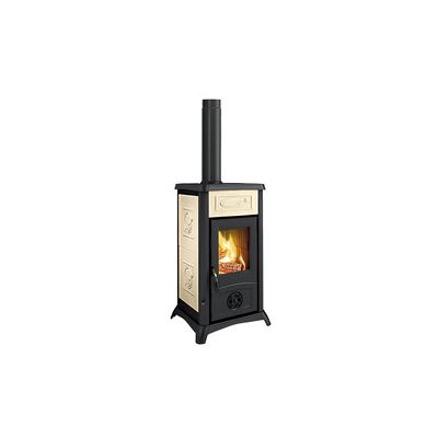 LA NORDICA Stufa Legna 7 Kw Gemma 16 Cer Panna V6 LA NORDICA Stufa Legna 7 Kw Gemma 16 Cer Panna V6