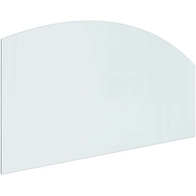 VIDAXL Piastra In Vetro Per Camino Trasparente 120 X 60 Cm Vetro VIDAXL Piastra In Vetro Per Camino Trasparente 120 X 60 Cm Vetro