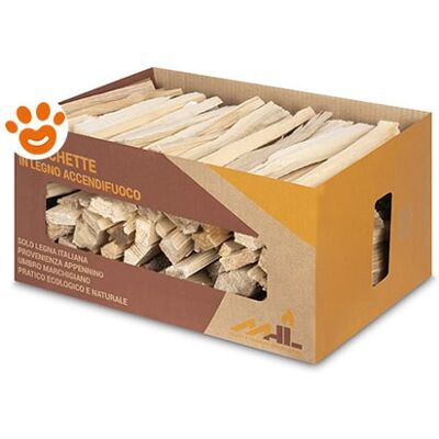 GENERICO Mhl Scintilla Stecchette Accendifuoco - Confezione 2,5 Kg - GENERICO Mhl Scintilla Stecchette Accendifuoco - Confezione 2,5 Kg -