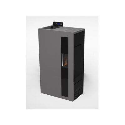 MARCA C Stufa Pellet Slim Bronte 5 Antracite MARCA C Stufa Pellet Slim Bronte 5 Antracite