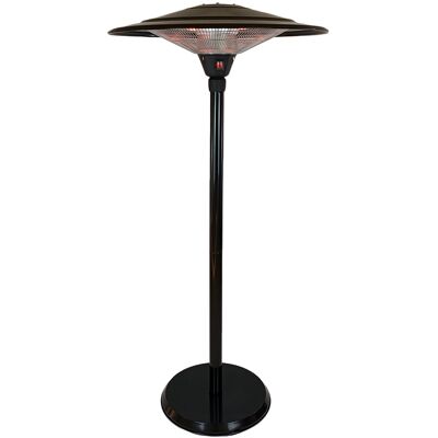 GIORDANOSHOP Stufa Elettrica Fungo Riscaldante Infrarossi Saturno Esterno-interno Regolabile Nero GIORDANOSHOP Stufa Elettrica Fungo Riscaldante Infrarossi Saturno Esterno-interno Regolabile Nero