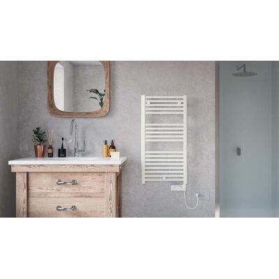 LAZZARINI Termoarredo Scaldasalviette Elettrico Bianco H. 1500 - L. 500 LAZZARINI Termoarredo Scaldasalviette Elettrico Bianco H. 1500 - L. 500