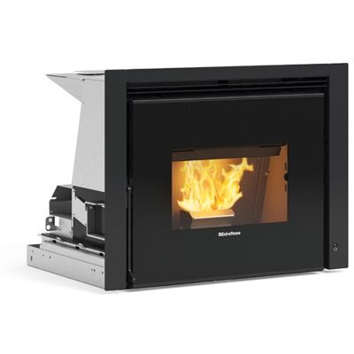 La Nordica Extraflame Inserto a Pellet - 10 kW - Nero La Nordica Extraflame Inserto a Pellet - 10 kW - Nero
