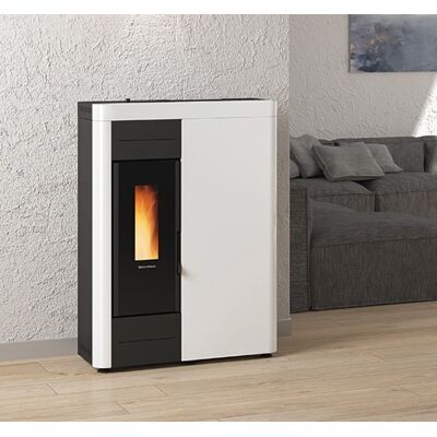 EXTRAFLAME - Stufa A Pellet Virna Idro 14 Kw Bianco EXTRAFLAME - Stufa A Pellet Virna Idro 14 Kw Bianco