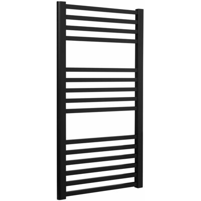 LUXRAD Radiatore Da Bagno Max 922 X 500 Mm Lato Nero Opaco Zdc 447w LUXRAD Radiatore Da Bagno Max 922 X 500 Mm Lato Nero Opaco Zdc 447w