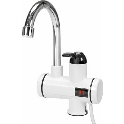 FALA De Rubinetto D'Acqua Con De Scaldabagno E Display A Led, 3 Kw (3000 W), 220 V, 360 °, Con Cartuccia De Ceramica De Di Alta Qualità, Rubinetto Elettrico Per Bagno, Ripostiglio, Cucina, Campeggio, FALA De Rubinetto D'Acqua Con De Scaldabagno E Display A Led, 3 Kw (3000 W), 220 V, 360 °, Con Cartuccia De Ceramica De Di Alta Qualità, Rubinetto Elettrico Per Bagno, Ripostiglio, Cucina, Campeggio,