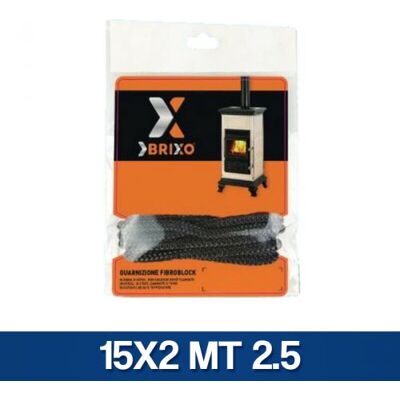 BRIXO Modello 35384V Guarnizione in fibra di vetro per stufa BRIXO Modello 35384V Guarnizione in fibra di vetro per stufa