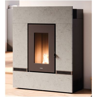 CADEL Stufa A Pellet Mithos Plus 14 Ps Pietra Serpentino 13,7 Kw CADEL Stufa A Pellet Mithos Plus 14 Ps Pietra Serpentino 13,7 Kw