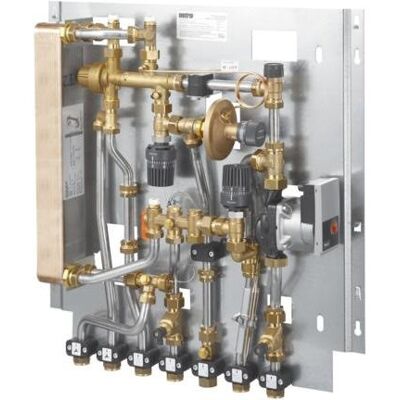 OVENTROP Stazione Di Utenza Regudis W-htf Con Circuito Di Riscaldamento Miscelato Campo Di Potenza 3, 17 L/min., Scambiatore Di Calore Saldato In Rame, 1341142 OVENTROP Stazione Di Utenza Regudis W-htf Con Circuito Di Riscaldamento Miscelato Campo Di Potenza 3, 17 L/min., Scambiatore Di Calore Saldato In Rame, 1341142