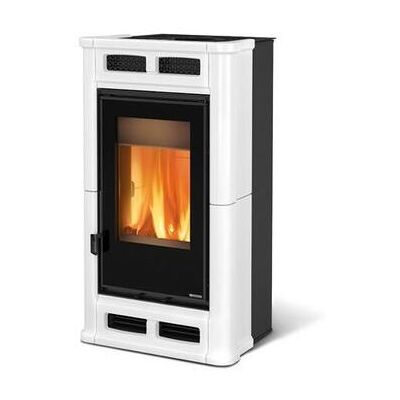 NORDICA Stufa A Legna Flo Bianco Infinity Ventilata NORDICA Stufa A Legna Flo Bianco Infinity Ventilata