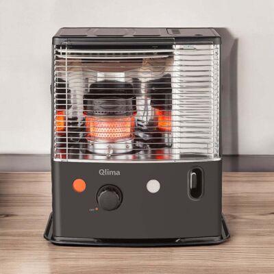 QLIMA Stufa Riscaldamento A Combustibile Liquido Con Stoppino R4224s-tc QLIMA Stufa Riscaldamento A Combustibile Liquido Con Stoppino R4224s-tc