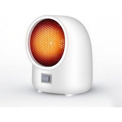 XISRENS Riscaldatore Portatile Da 400 W Con Termostato Intelligente E Protezione Contro Il Surriscaldamento Termoventilatore A Basso Consumo Energetico Per Casa, Ufficio E Camera Da Letto. XISRENS Riscaldatore Portatile Da 400 W Con Termostato Intelligente E Protezione Contro Il Surriscaldamento Termoventilatore A Basso Consumo Energetico Per Casa, Ufficio E Camera Da Letto.