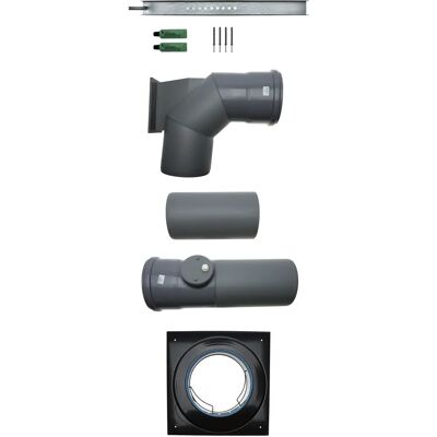 BRÖTJE Set Tubi Fumi Caldaia-canna Fumaria Sas 200-1b Dn 200 Per Sgb 215/260/300 E, 688673 BRÖTJE Set Tubi Fumi Caldaia-canna Fumaria Sas 200-1b Dn 200 Per Sgb 215/260/300 E, 688673