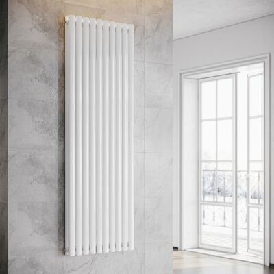 SONNI Design Pannello Radiatore Tubi 1800 X 590 Mm Bianco Doppio Strato Radiatore Bagno Collegamento Centrale Tubi Verticali Radiatore - SONNI Design Pannello Radiatore Tubi 1800 X 590 Mm Bianco Doppio Strato Radiatore Bagno Collegamento Centrale Tubi Verticali Radiatore -