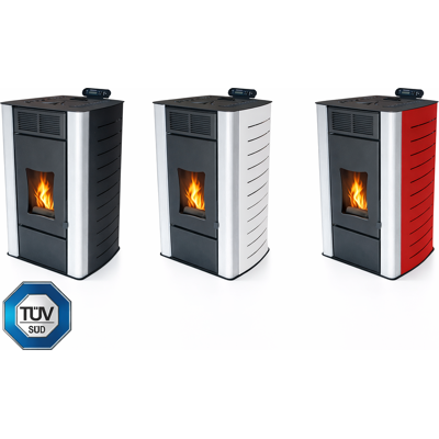 UMBRELLA Stufa A Pellet Idro 18 Kw Riscaldamento Fino A 300 M³ A+ Serbatoio 40 Kg Bafa UMBRELLA Stufa A Pellet Idro 18 Kw Riscaldamento Fino A 300 M³ A+ Serbatoio 40 Kg Bafa