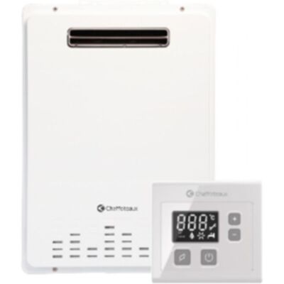 CHAFFOTEAUX - AVENIR PLUS LNX OUTDOOR - 11 L - Scaldabagno a gas CHAFFOTEAUX - AVENIR PLUS LNX OUTDOOR - 11 L - Scaldabagno a gas