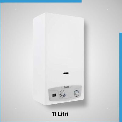 Baxi Scaldabagno A Camera Aperta Acquaprojet+ Blue 11i Metano Low Nox A7698573 A Tiraggio Naturale Baxi Scaldabagno A Camera Aperta Acquaprojet+ Blue 11i Metano Low Nox A7698573 A Tiraggio Naturale