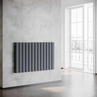 SONNI Radiatore A Pannello Orizzontale 630 X 1001 Mm Antracite Bagno/soggiorno Radiatore Orizzontale A Doppio Strato Radiatore Da Bagno Design Radiatore A Pannello Piatto Radiatore A Pannello Piatto SONNI Radiatore A Pannello Orizzontale 630 X 1001 Mm Antracite Bagno/soggiorno Radiatore Orizzontale A Doppio Strato Radiatore Da Bagno Design Radiatore A Pannello Piatto Radiatore A Pannello Piatto