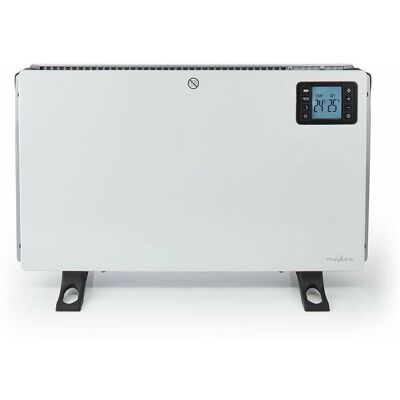 Nedis Termoconvettore Termoventilatore Turob Riscaldatore Elettrico Termostato Regolabile 3 Livelli Di Calore Termoventilatore Telecomando Timer L 60,5 Cm Nedis Termoconvettore Termoventilatore Turob Riscaldatore Elettrico Termostato Regolabile 3 Livelli Di Calore Termoventilatore Telecomando Timer L 60,5 Cm