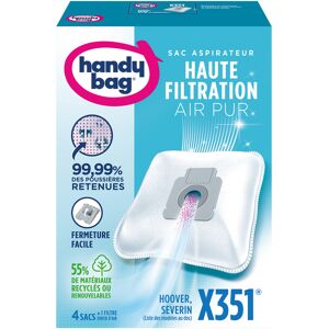 HANDY BAG Sac Aspirateur X351 Filtration Optimale Pour Air Purifié - Camp Active HANDY BAG Sac Aspirateur X351 Filtration Optimale Pour Air Purifié - Camp Active