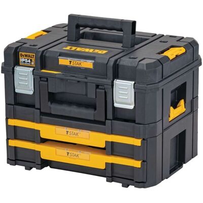 Severin Dewalt - Accessori - Set Di Cassette Portautensili Tstak Combo Kit Dwst83395-1 Severin Dewalt - Accessori - Set Di Cassette Portautensili Tstak Combo Kit Dwst83395-1